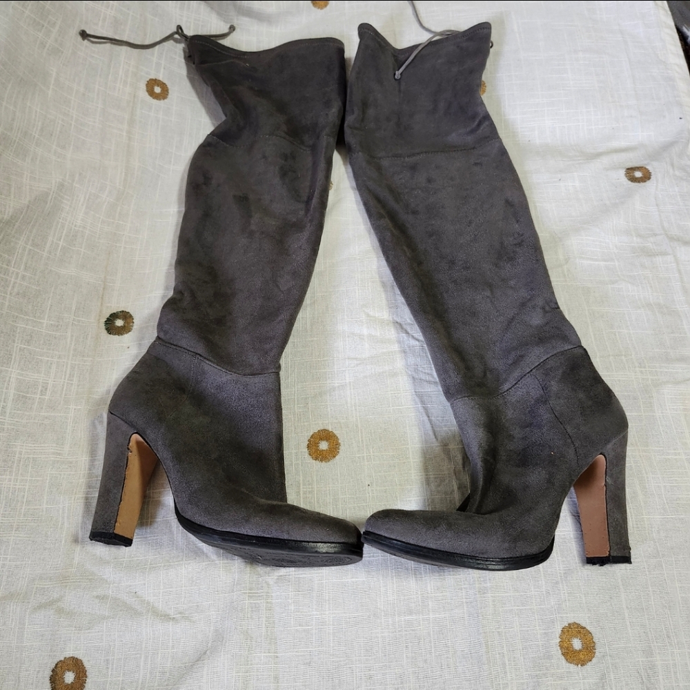 Grey suede over the knee Vince Camino boots Women's size 8.5